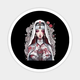 Antichrist Nun Magnet